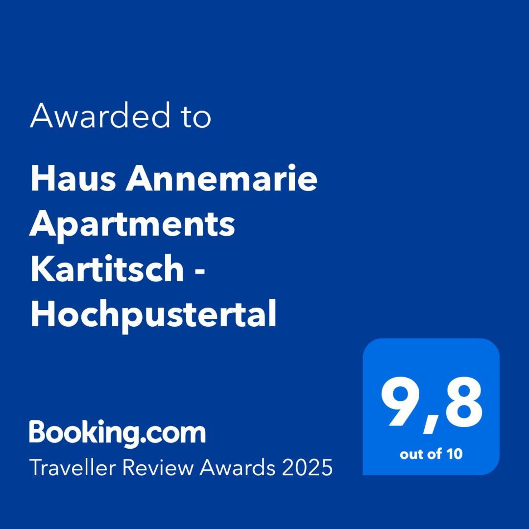 Haus Annemarie Apartments Kartitsch - Hochpustertal Eksteriør bilde